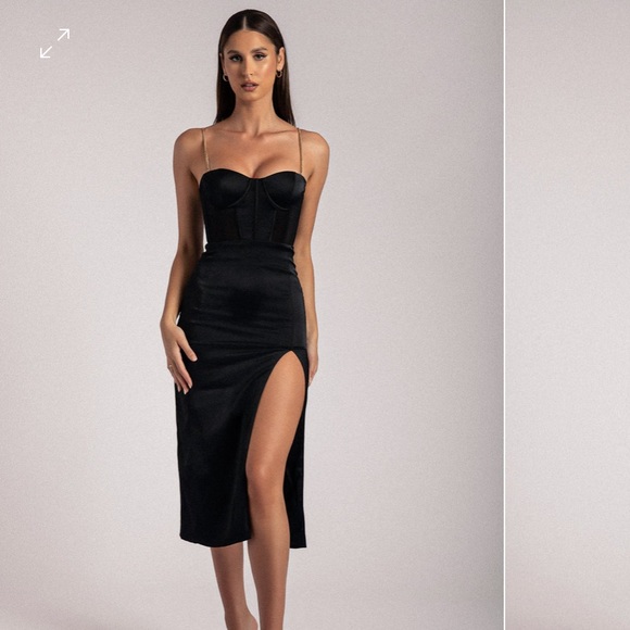 MESHKI NWT Talisa Corset MIDI - Picture 1 of 3